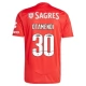 SL Benfica Otamendi 30 Hjemmebanetrøje 2024-25 Fodboldsæt