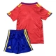 Spanien Børn Hjemmebanetrøje Retro 2010 Fodboldsæt
