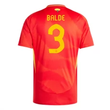 Spanien EM 2024 Balde 3 Hjemmebanetrøje Fodboldsæt