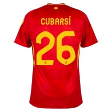 Spanien EM 2024 Cubarsí 26 Hjemmebanetrøje Fodboldsæt