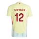 Spanien EM 2024 Grimaldo 12 Udebanetrøje Fodboldsæt