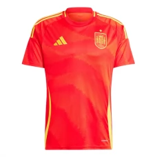 Spanien EM 2024 Hjemmebanetrøje Fodboldsæt