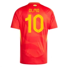 Spanien EM 2024 Olmo 10 Hjemmebanetrøje Fodboldsæt