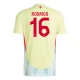 Spanien EM 2024 Rodrigo 16 Udebanetrøje Fodboldsæt