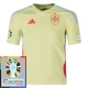 Spanien EM 2024 Udebanetrøje Fodboldsæt Patch