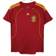 Spanien Hjemmebanetrøje Retro 2008 Fodboldsæt