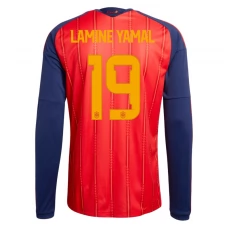 Spanien Lamine Yamal 19 VM Hjemmebanetrøje 2026 Langærmet