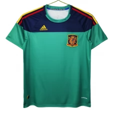Spanien Målmand Retro Hjemmebanetrøje 2010