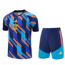 Spanien Træningssæt(Trøje+Shorts) 2026-27 Blå