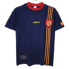 Spanien Udebanetrøje Retro 1996 Fodboldsæt