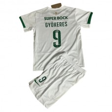 Sporting Lissabon Børn Gyökeres 9 Udebanetrøje 2024-25 Fodboldsæt