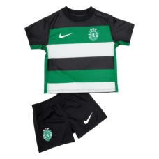 Sporting Lissabon Børn Hjemmebanetrøje 2024-25 Fodboldsæt