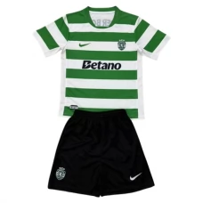 Sporting Lissabon Børn Hjemmebanetrøje 2025-26 Fodboldsæt