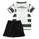 Sporting Lissabon Børn Hjemmebanetrøje Retro 2001-03 Fodboldsæt