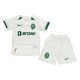 Sporting Lissabon Børn Udebanetrøje 2024-25 Fodboldsæt