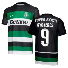 Sporting Lissabon Gyökeres 9 Hjemmebanetrøje 2024-25 Fodboldsæt