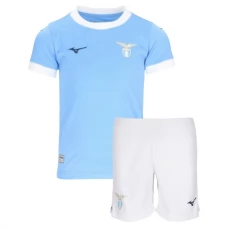 SS Lazio Børn Hjemmebanetrøje 2025-26 Fodboldsæt