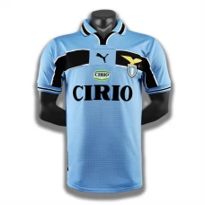 SS Lazio Hjemmebanetrøje Retro 1998-99 Fodboldsæt