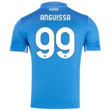 SSC Napoli Anguissa 99 Hjemmebanetrøje 2024-25 Fodboldsæt