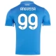 SSC Napoli Anguissa 99 Hjemmebanetrøje 2024-25 Fodboldsæt