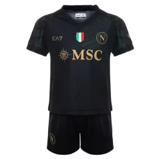 SSC Napoli Børn Tredjetrøje 2023-24 Fodboldsæt