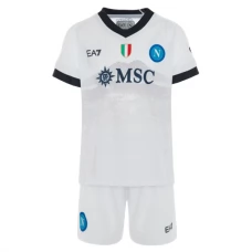 SSC Napoli Børn Udebanetrøje 2023-24 Fodboldsæt