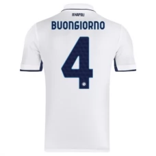 SSC Napoli Buongiorno 4 Udebanetrøje 2024-25 Fodboldsæt