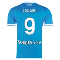 SSC Napoli Lukaku 9 Hjemmebanetrøje 2025-26 Fodboldsæt