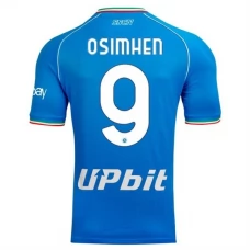 SSC Napoli Osimhen 9 Hjemmebanetrøje 2023-24 Fodboldsæt