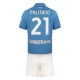 SSC Napoli Politano 21 Hjemmebanetrøje 2026-27 Børn