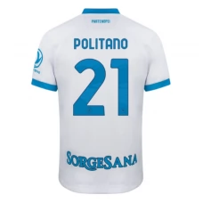SSC Napoli Politano 21 Udebanetrøje 2026-27