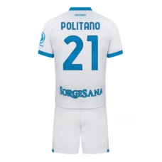 SSC Napoli Politano 21 Udebanetrøje 2026-27 Børn