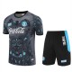 SSC Napoli Trænings T-shirt Sæt Børn 2025-26 - Shorts Grå