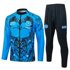 SSC Napoli Træningsjakke Sæt 2025-26 - Blå