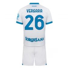SSC Napoli Vergara 26 Udebanetrøje 2026-27 Børn