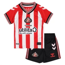 Sunderland AFC Hjemmebanetrøje Børn 2025-26 Fodboldsæt