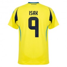 Sverige Isak 9 Hjemmebanetrøje 2024 Fodboldsæt