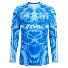 Tigres UANL Udebanetrøje 2025-26 Langærmet Fodboldsæt