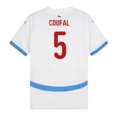 Tjekkiet EM 2024 Coufal 5 Udebanetrøje Fodboldsæt