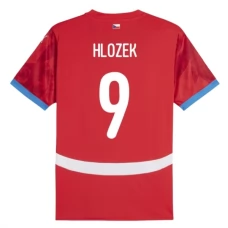 Tjekkiet EM 2024 Hlozek 9 Hjemmebanetrøje Fodboldsæt