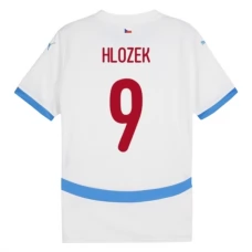 Tjekkiet EM 2024 Hlozek 9 Udebanetrøje Fodboldsæt