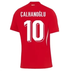 Tyrkiet EM 2024 Çalhanoğlu 10 Udebanetrøje Fodboldsæt