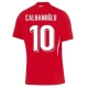 Tyrkiet EM 2024 Çalhanoğlu 10 Udebanetrøje Fodboldsæt