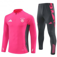 Tyskland Børn Træningssæt 2024-25 - 1-4 Zip Pink