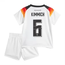 Tyskland EM 2024 Børn Kimmich 6 Hjemmebanetrøje Fodboldsæt