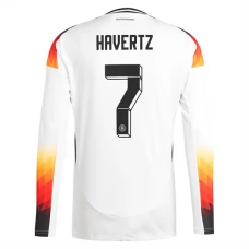 Tyskland EM 2024 Havertz 7 Hjemmebanetrøje Langærmet Fodboldsæt