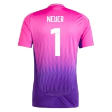 Tyskland EM 2024 Neuer 1 Udebanetrøje Fodboldsæt