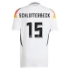Tyskland EM 2024 Schlotterbeck 15 Hjemmebanetrøje Fodboldsæt