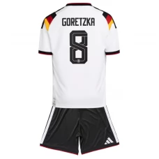 Tyskland Goretzka 8 VM Hjemmebanetrøje 2026 Børn