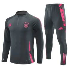 Tyskland Træningssæt 2024-25 - 1-4 Zip Grå Pink